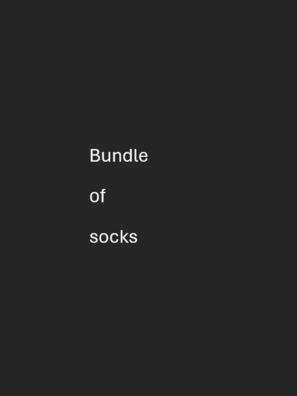 🧦 SOCKS from my closet — Bundle & Save! 🧦